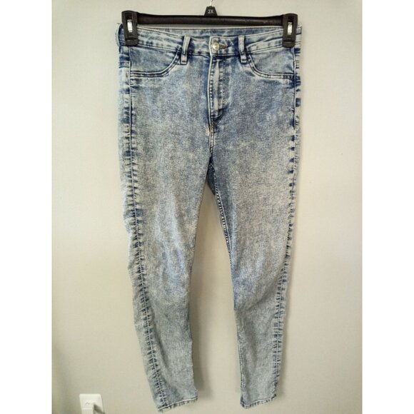 Divided H&M Stonewashed Skinny Jeans Size 6 - Picture 1 of 9